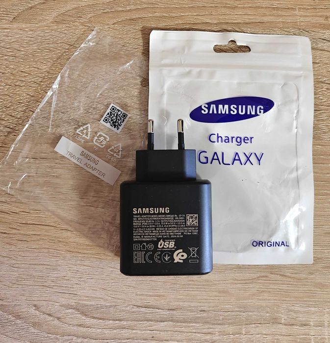 Зарядное Samsung 45 Вт, EP-TA845, Super Fast Charging 2.0, Type-C.
