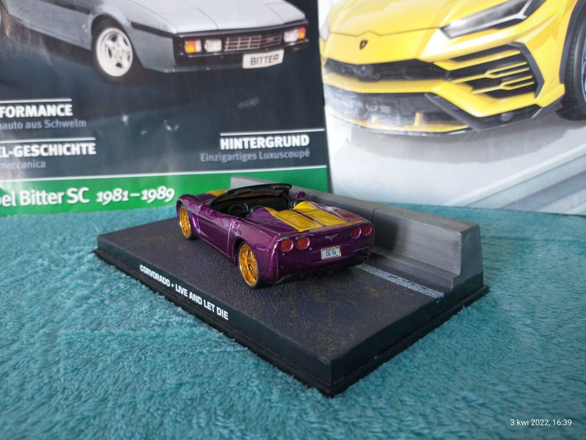 Chevrolet Corvette 1:43 Bburago Street Tuners Stary Model