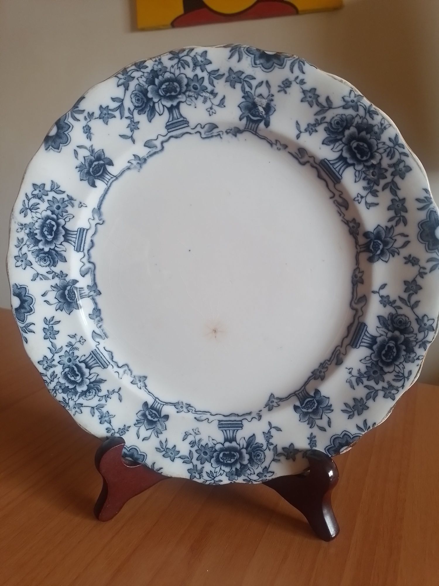 Prato em porcelana inglesa Indian Tree Bridgwood & Son