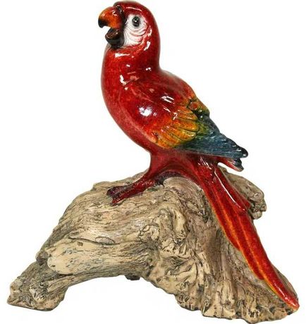 Figurka - papuga Ara