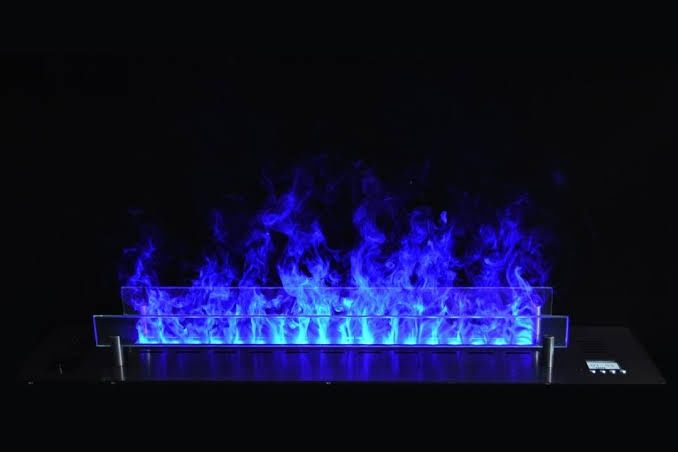 Lareira a vapor de água