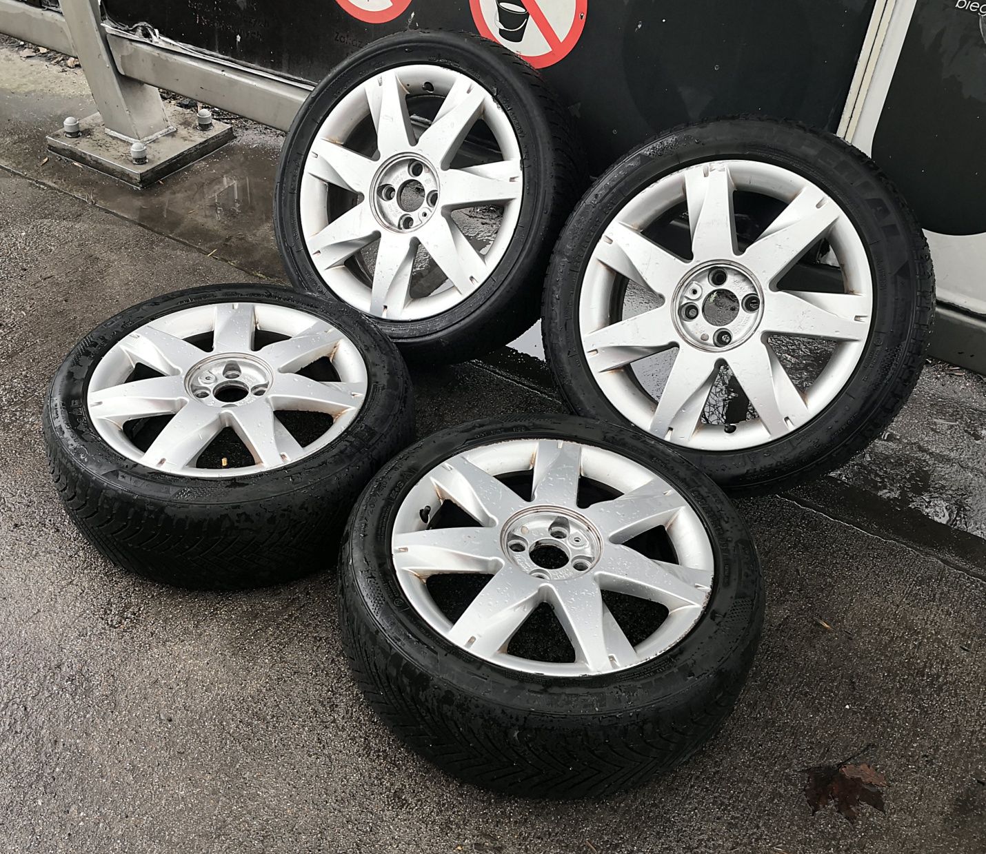 Felgi 17 CALI 4x100 RENAULT Megane Scenic Clio DACIA Opony 205/50R17