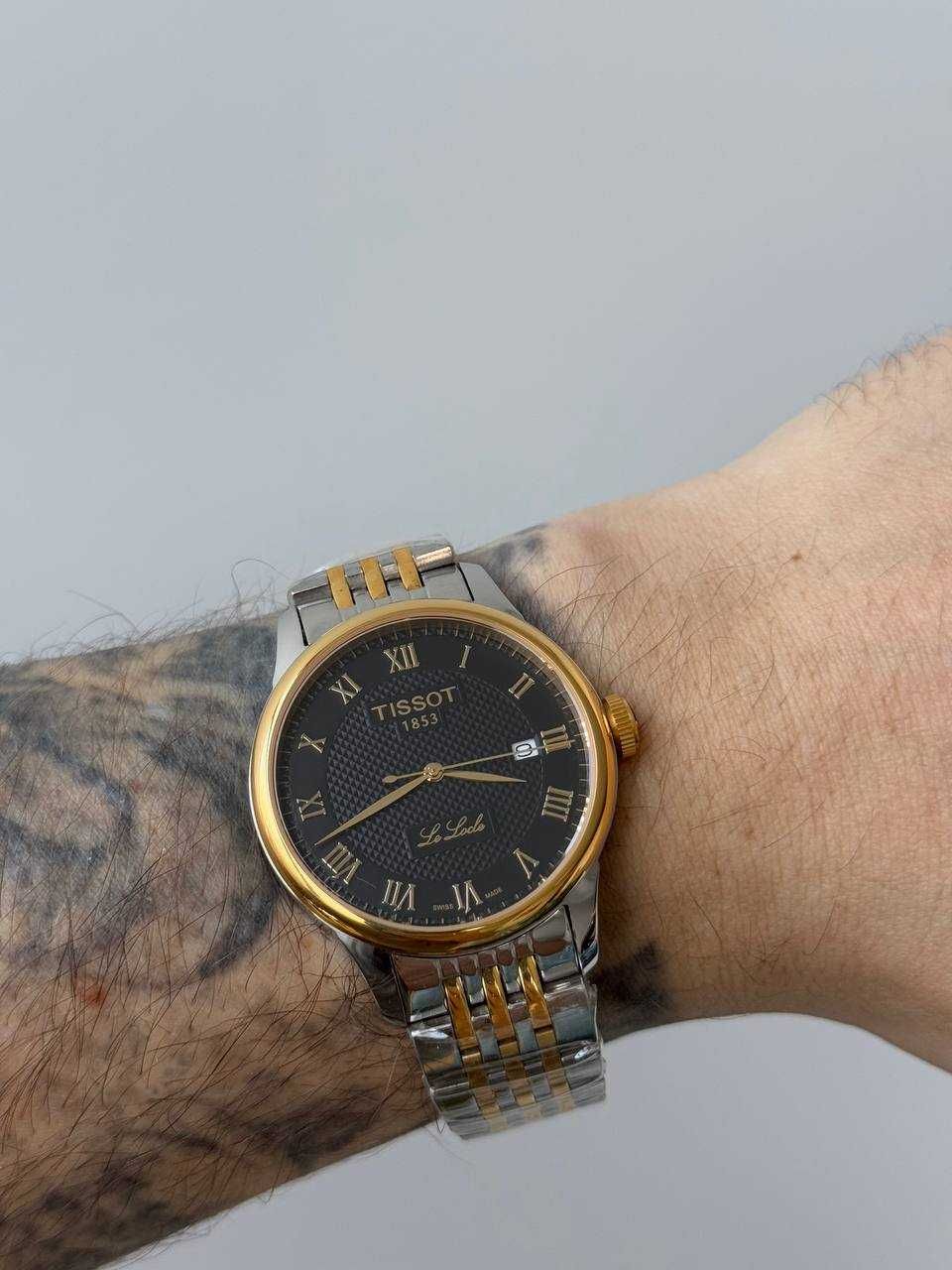 наручний чоловічий годинник Tissot le locle