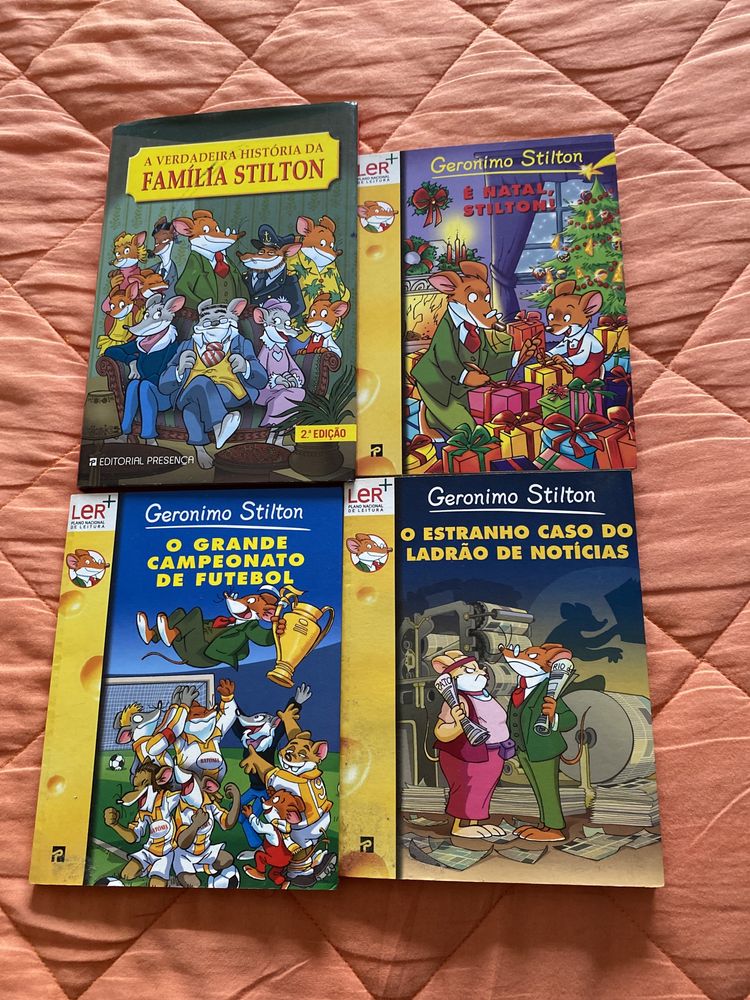 Livros geronimo stilton 5€ por unidade