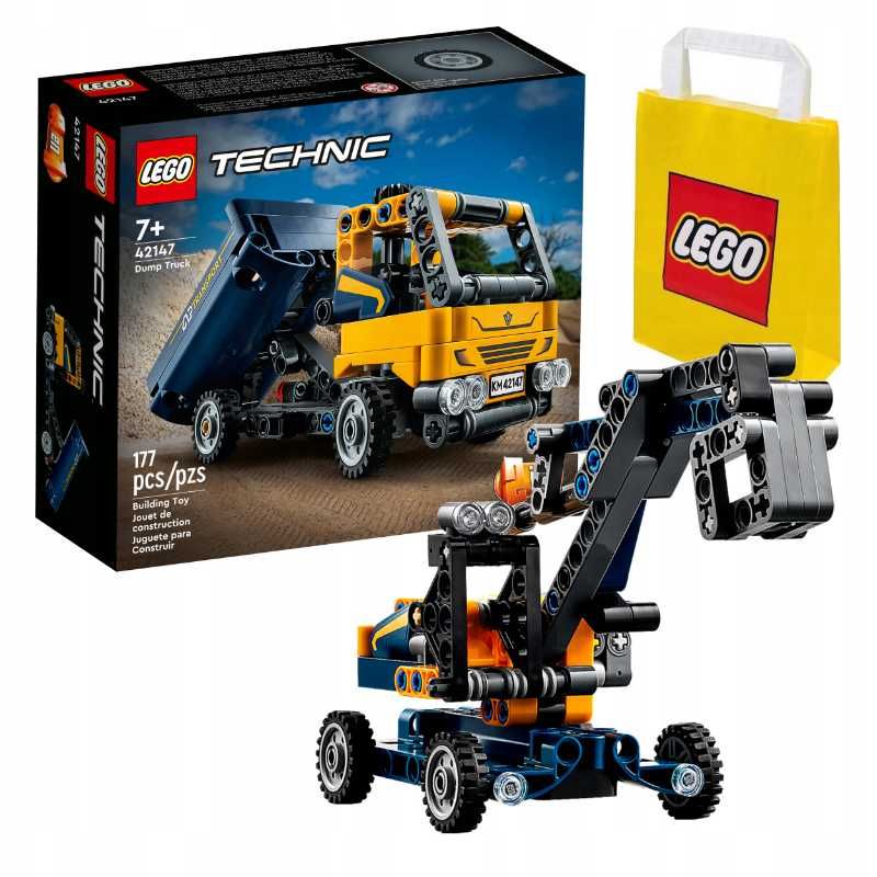 Lego Technic 2 W 1 - Wywrotka Lub Koparka (42147)