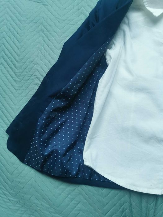 Garnitur Chłopięcy BAWEŁNA +Biała Koszula/ Coccodrillo / Rozm. 110-116