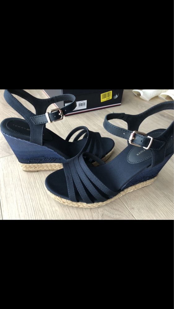 Espadryle Tommy Hilfiger r. 38 jak nowe