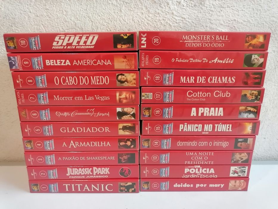 Filmes VHS selados Originais 3€ por filme!!!