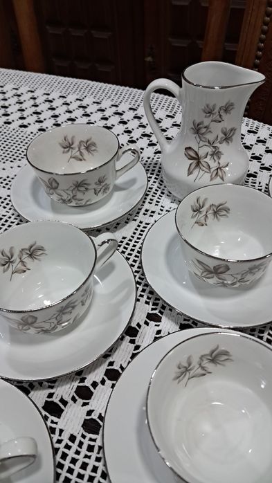 Serviço de chá antigo