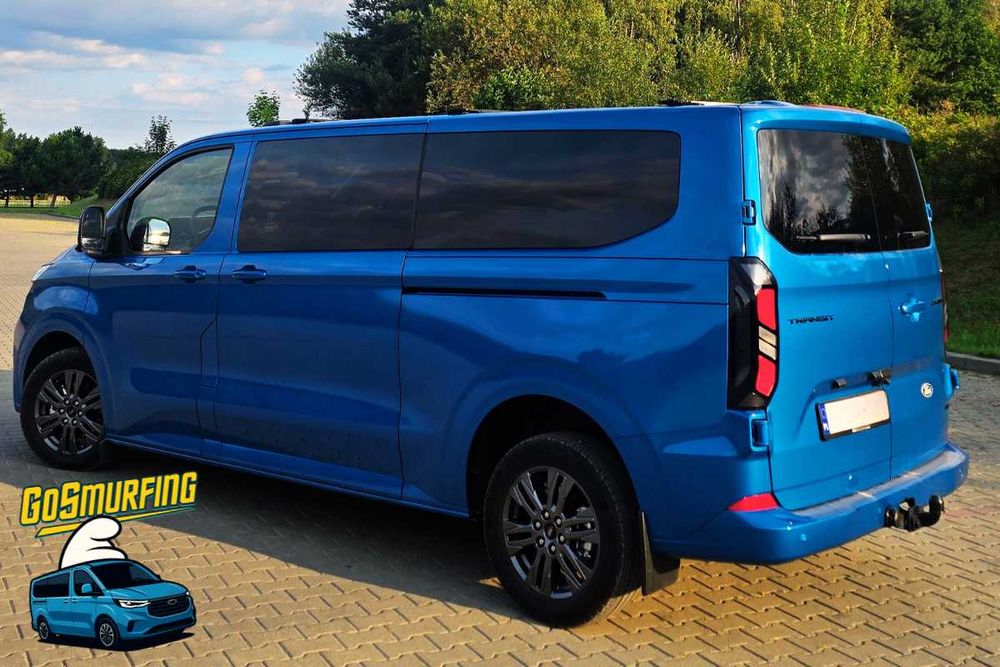 Wynajem - Transit Custom 2025 - 9 osób, Hak, Relingi, 4x4, Automat FV