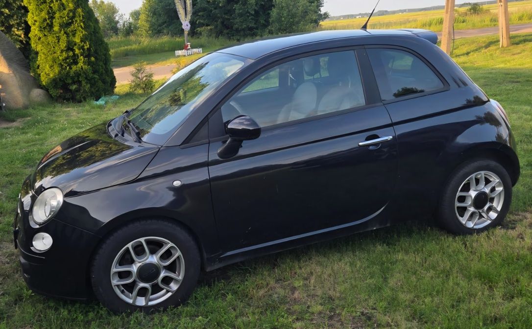 Fiat 500  klima 2011r  benzyna 0.9 twin air turbo