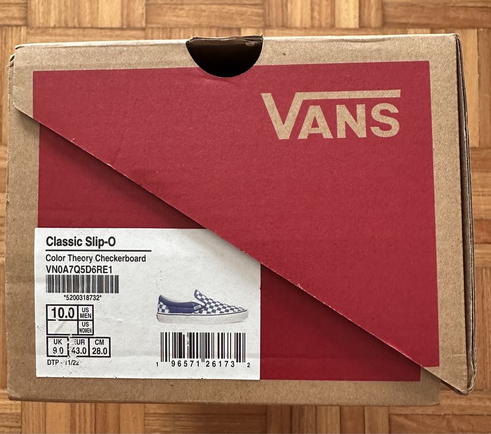 Vans Classic Slip-On Color, Theory Checkerboard!