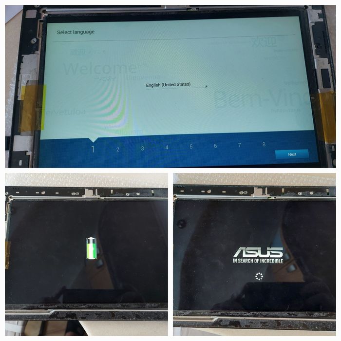 Лот планшетов Samsung, Lenovo, Asus, Huawei