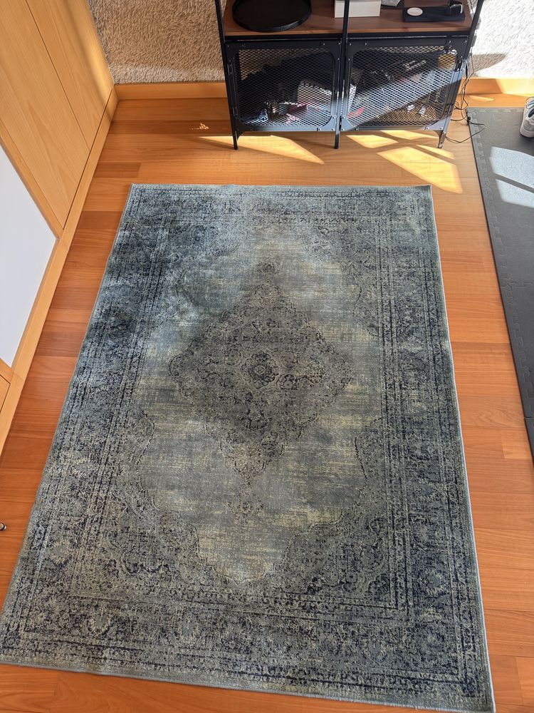 Tapete Azul Estilo Turco 140cm x 195cm