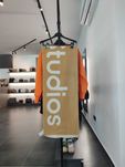 Шарф Acne Studios Toronty Logo Scarf Brown/White