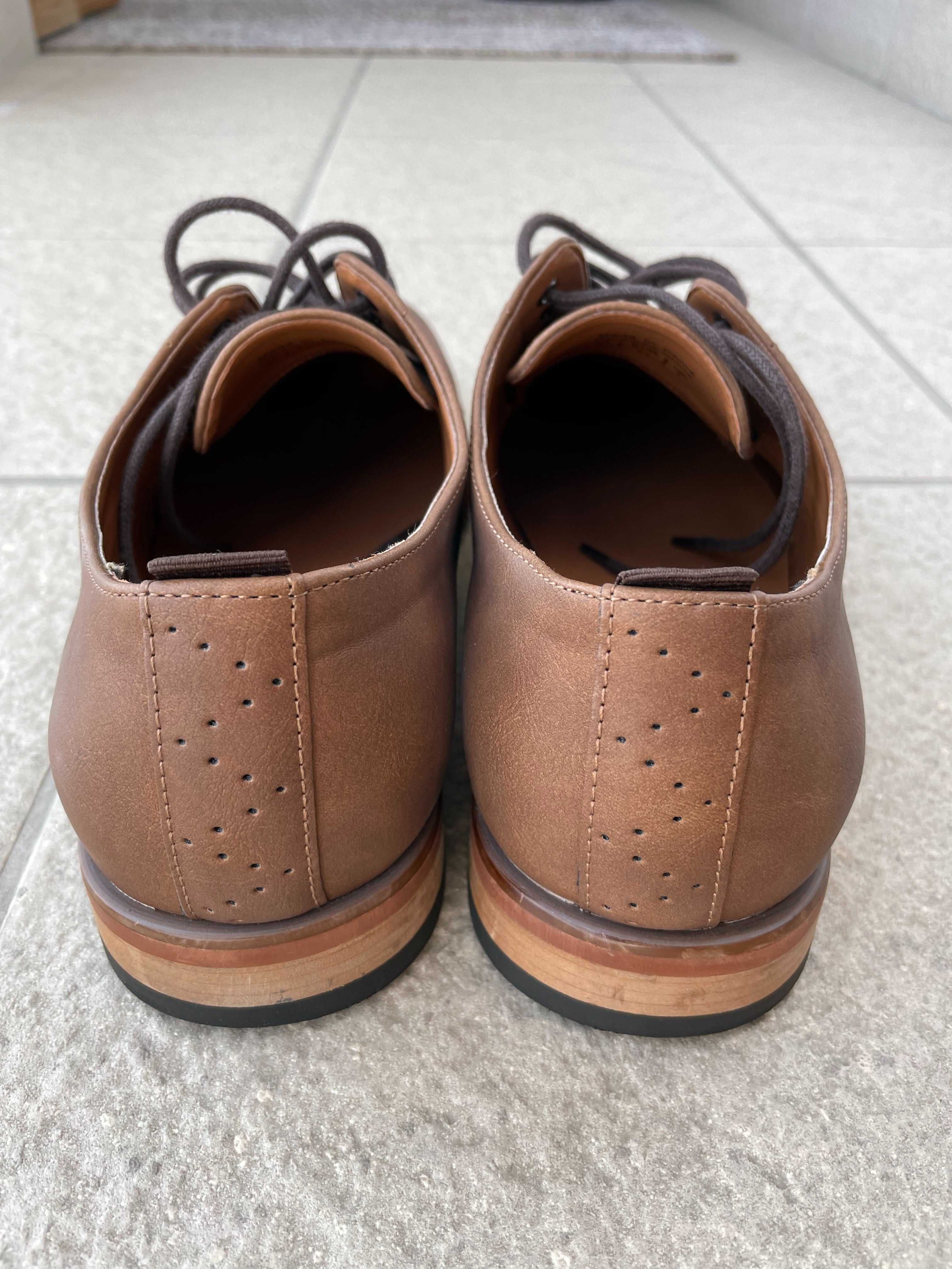 Buty męskie, derby, brązowe, EUR 41 / UK 7, Call It Spring