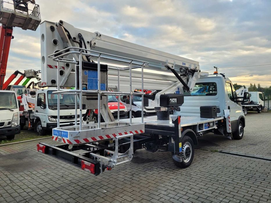 iveco podnośnik koszowy zwyżka przegubowy z jib /cte/zed/23m/multitel