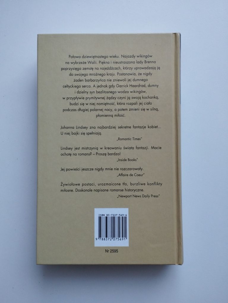 Długa płomienna zima Johanna Lindsey