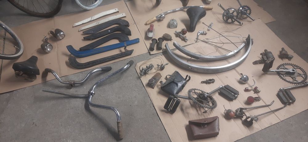 Stare rowery  części