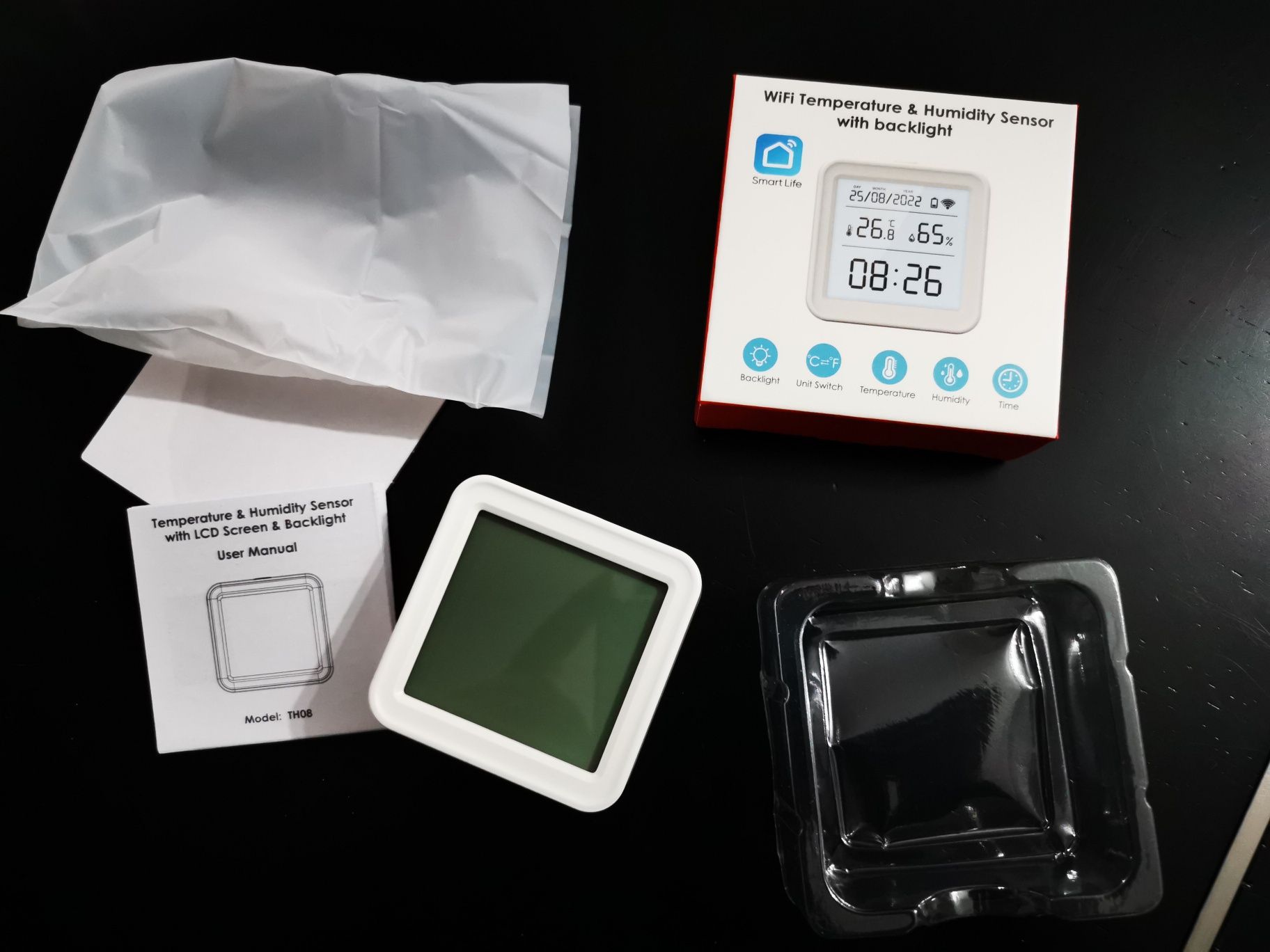 Sensor temperatura e humidade wifi