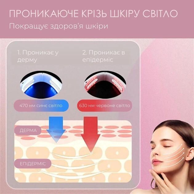 Аппарат для подтяжки подбородка V Face Beauty Meter 5 режимов 8