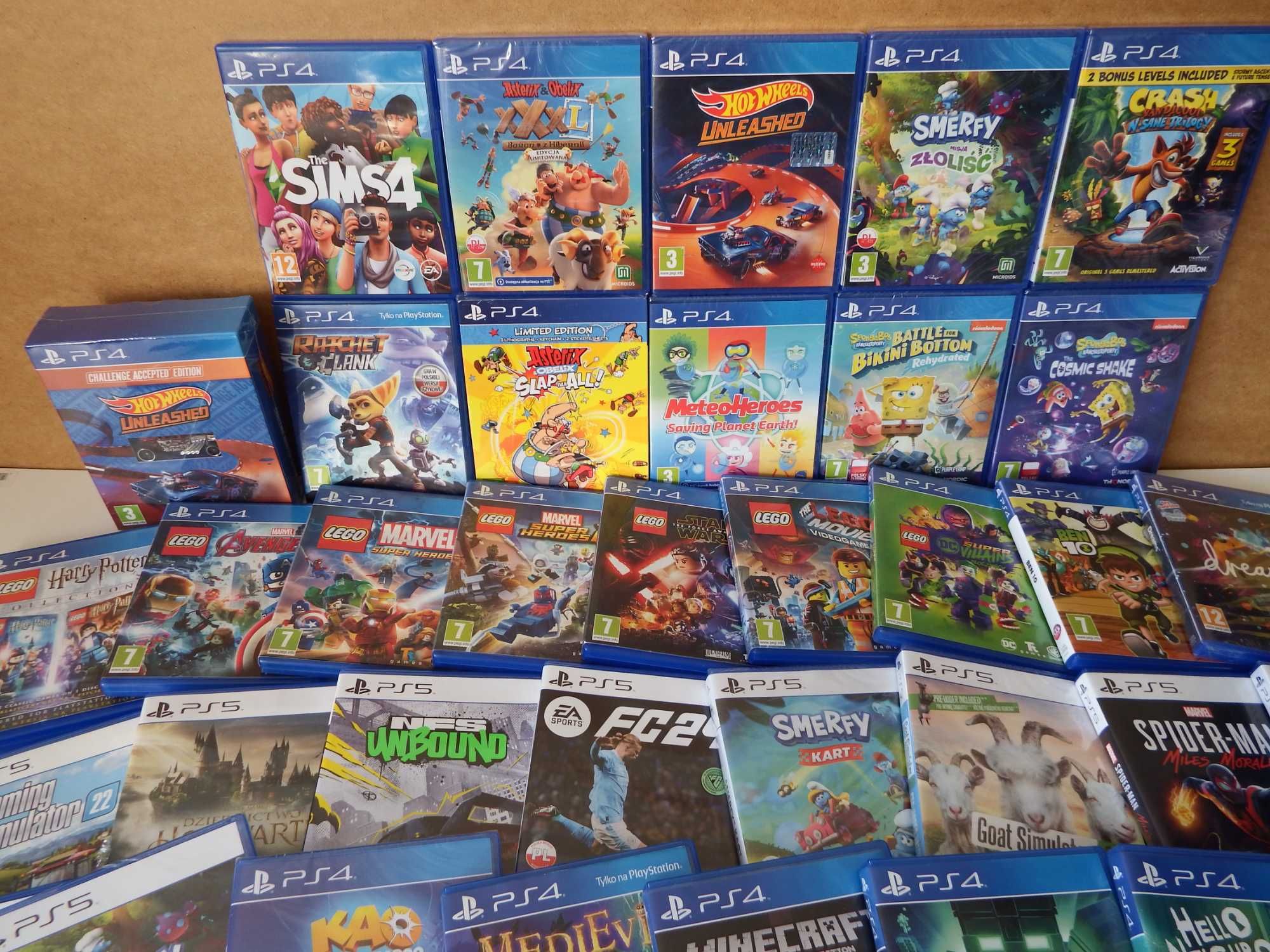 MINECRAFT PL PS4 / PS5 gry DLA DZIECI Sony Playstation PS4 + PS5