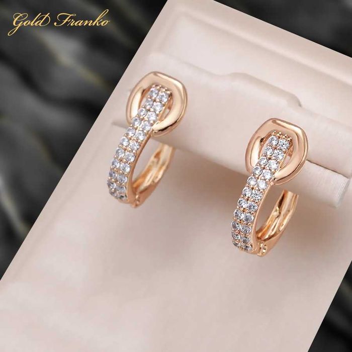 Kolczyki GF106 585RG Gold Franko