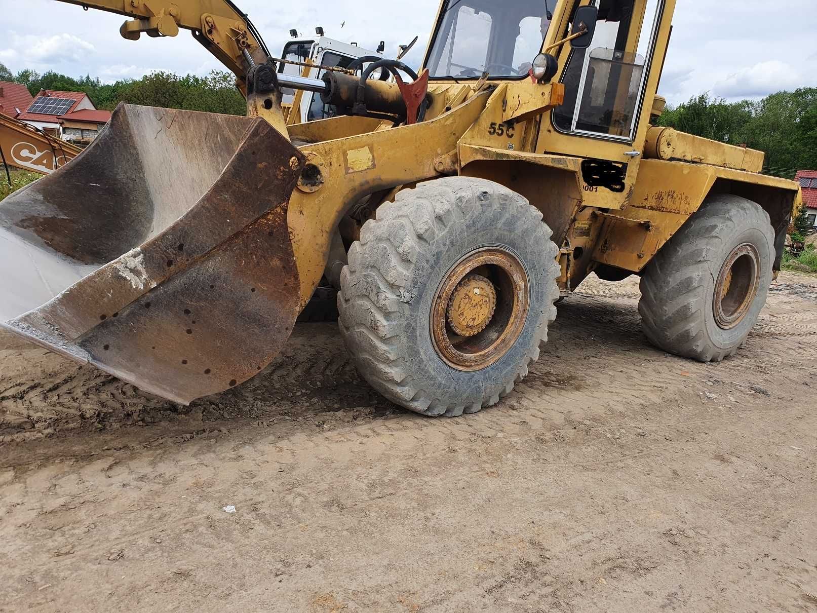 ładowarka kołowa hanomag 55C super waga 14,5t silnik hanomag części