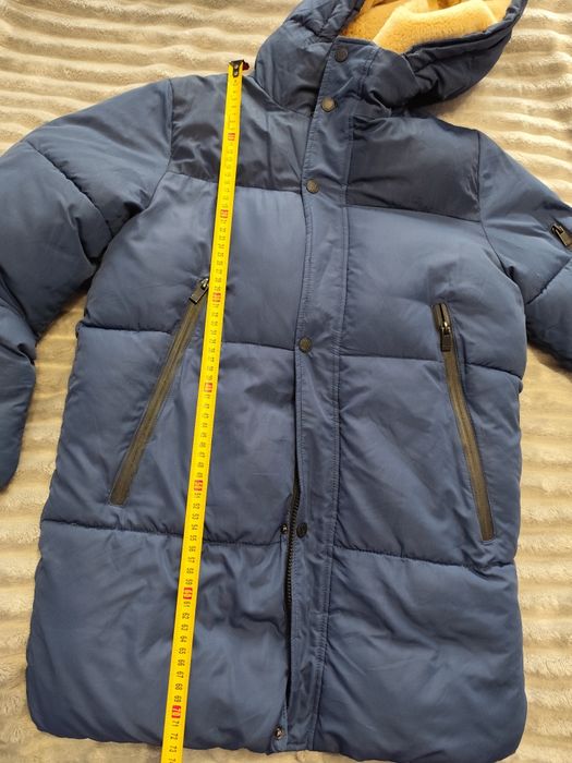 Пальто,куртка тепла подовжена зимова Zara 11-12 років