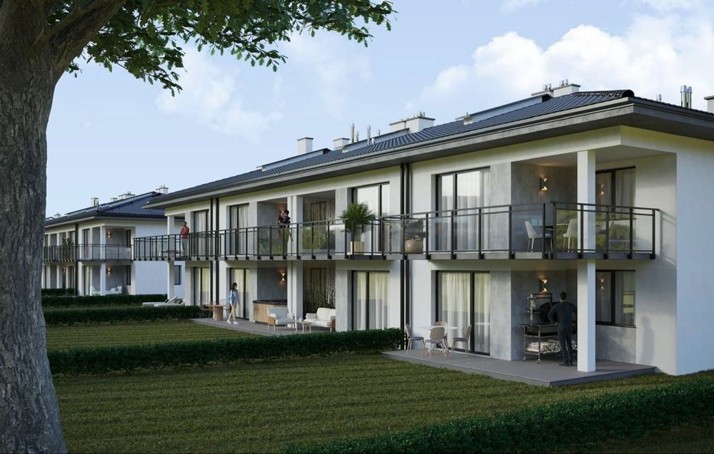 Podwójna ściana między segmentami z izolacją akustyczną |60 m2| Dębica