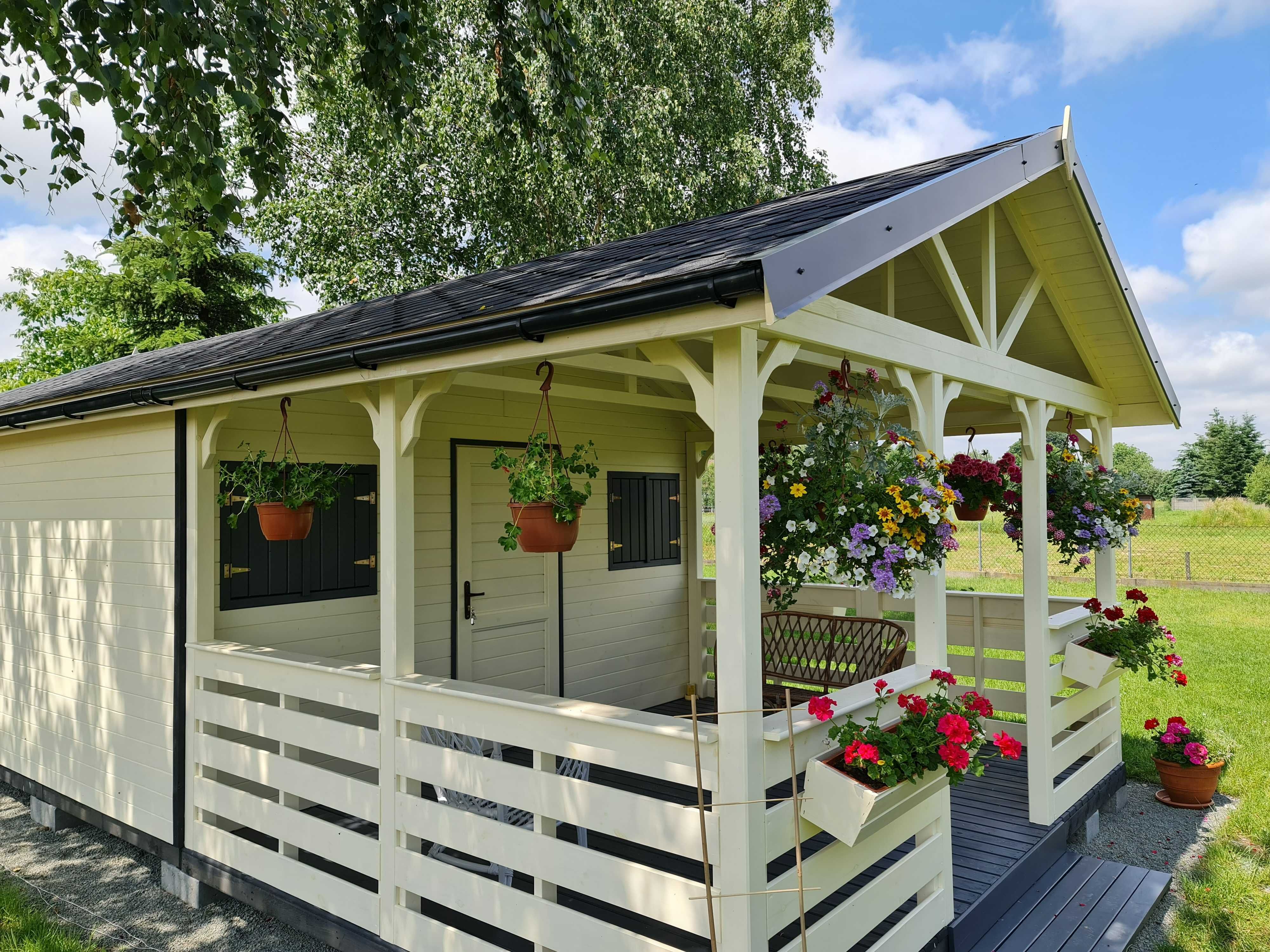 TERAZ -50% Altana 4x4 taras 4x3 DOMEK 4x7m domek 4x5 taras 4x2 MDN510