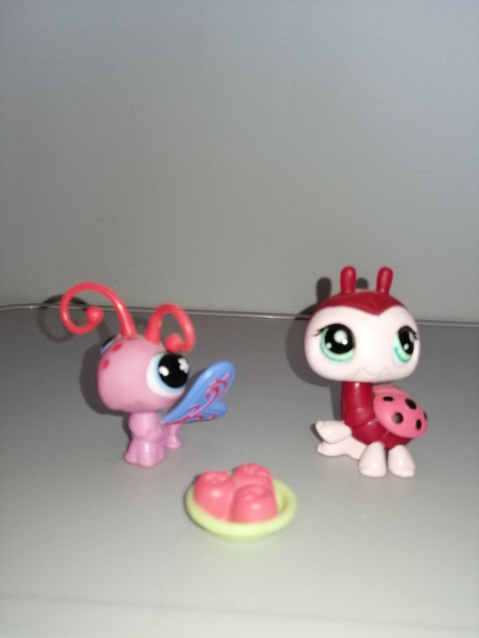 LPS littlest Pet Shop zestaw motyl ważka i biedronka owady