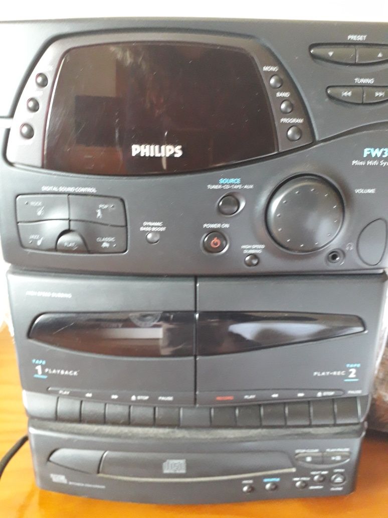 Mini aparelhagem marca Philips