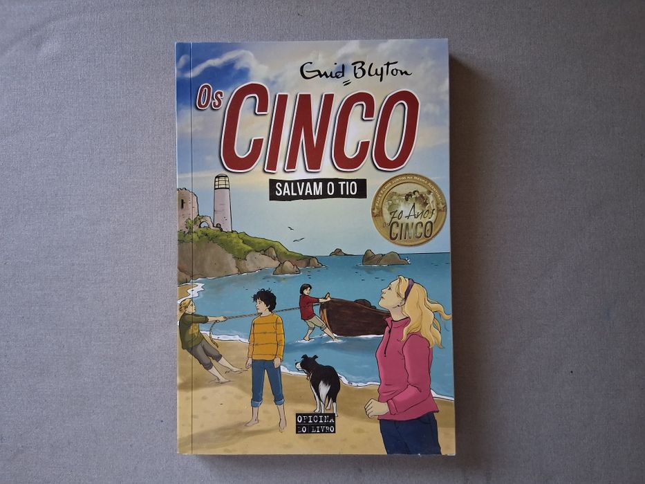 Livro "Os cinco salvam o tio" (Volume 6) de Enid Blyton