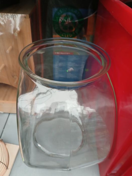 Akwarium  dla rybki okrągłe