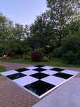 Parkiet taneczny w szachownice 5x5m