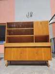 Kredens  barek vintage Czechoslowacja lata 60 drewno prl