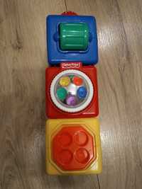 Fisher Price klocki edukacyjne kostki