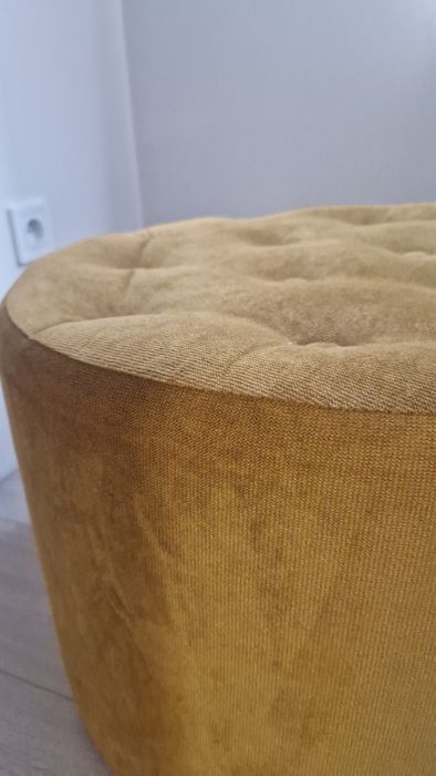 Puf, siedzisko, welurowe, pufka velvet JAK NOWA