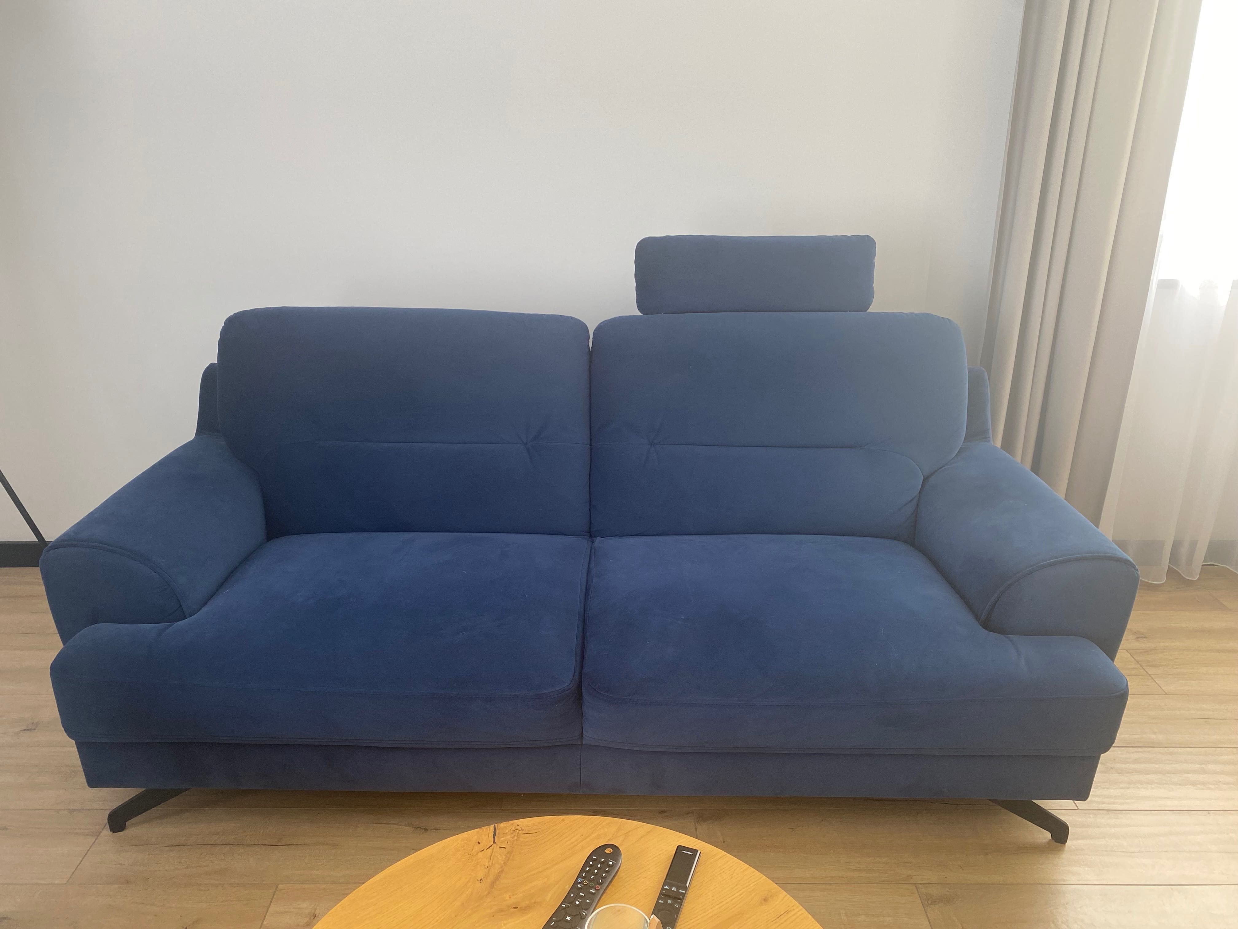 Zestaw wypoczynkowy sofa/fotel/ pufa