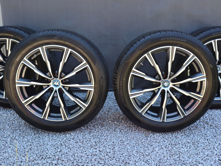 koła felgi bmw oe g05 go6 20 cali wz 740 m x5 x6 oe tpms opony 2024 s