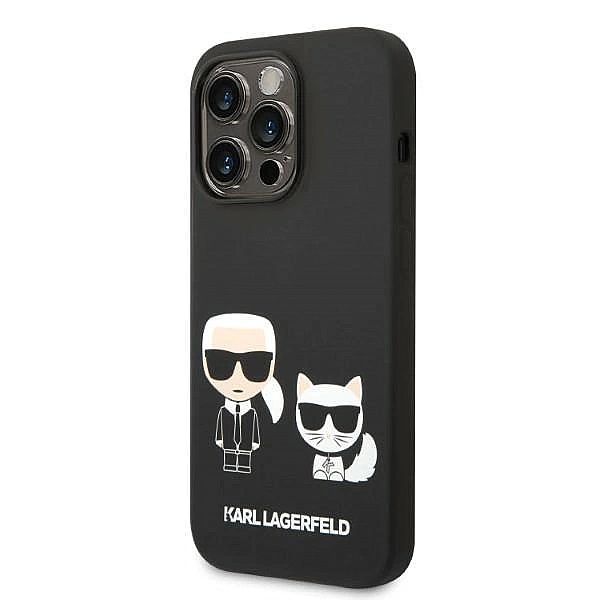 Etui Karl Lagerfeld Liquid Silicone Karl&Choupette MagSafe na iPhone 1
