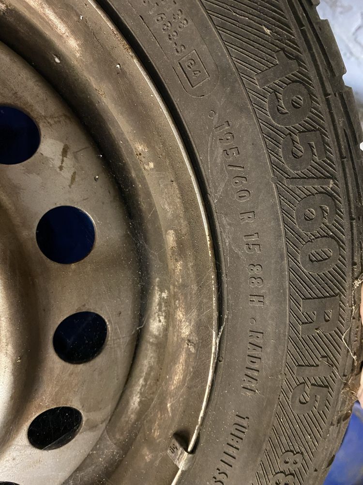 Felgi stalowe 15” 15 cali Toyota Corolla - komplet 2 szt. ZAPAS