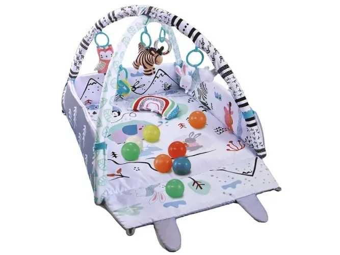 Розвиваючий ігровий кокон Wonder Toy з брязкальцями та м’ячиками