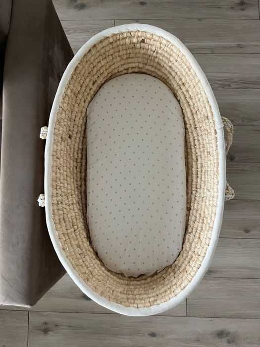 Kosz Mojżesza kołyska wiklinowa ahojbaby