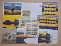 Поштові марки України конверти і листівки