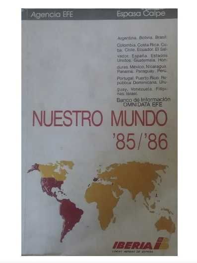 Nuestro Mundo 1985/1986 Sociologia, História, Geografia, Doutoramento