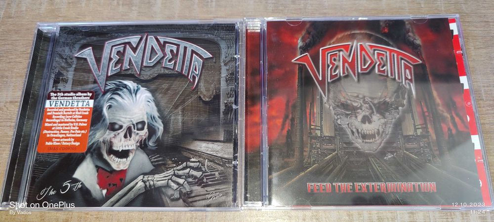 Фирменные CD Theatre Of Tragedy,Therion,U.D.O.,Vader,Vendetta,Vektor