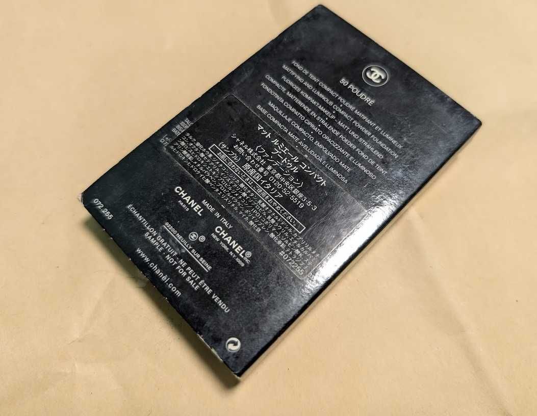 пудра CHANEL MAT LUMIÈRE Luminous Matte Powder Makeup SPF 10