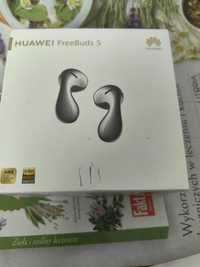 Słuchawki huawei freebuds 5 na gwarancji mało używane.